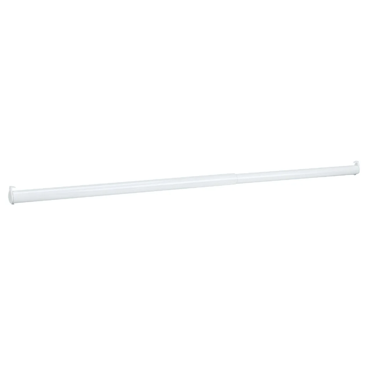 Fast John Sterling Closet-Pro 30 In. to 48 In. x 1-1 4 In. Extra Heavy-Duty Adjustable Closet Rod White Next-Generation