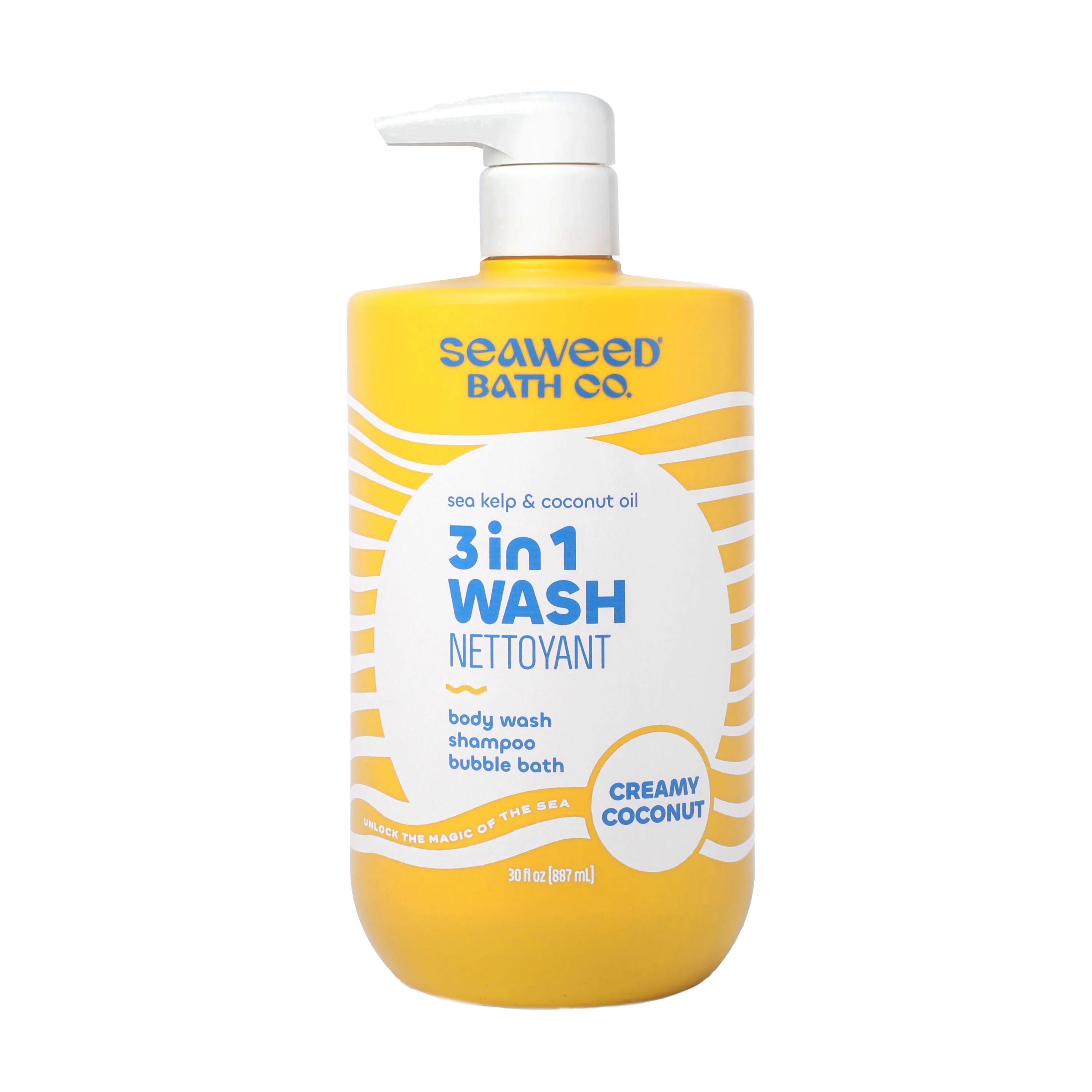 Selected The Seaweed Bath Co 3-in-1 Wash – Body Wash Shampoo Bubble Bath Value Size Practical
