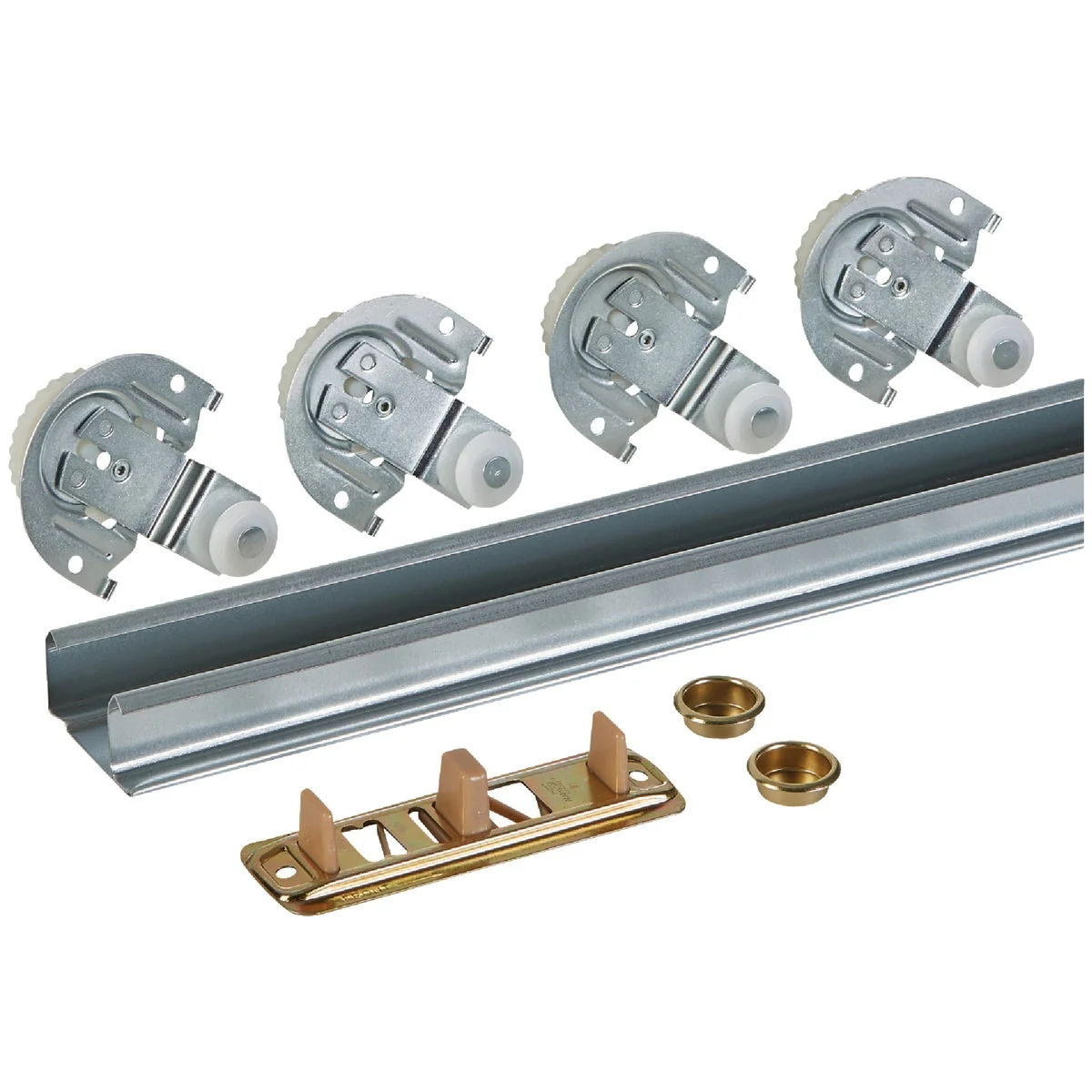 Safe National 48 In. Bypass Door Hardware Sophisticated