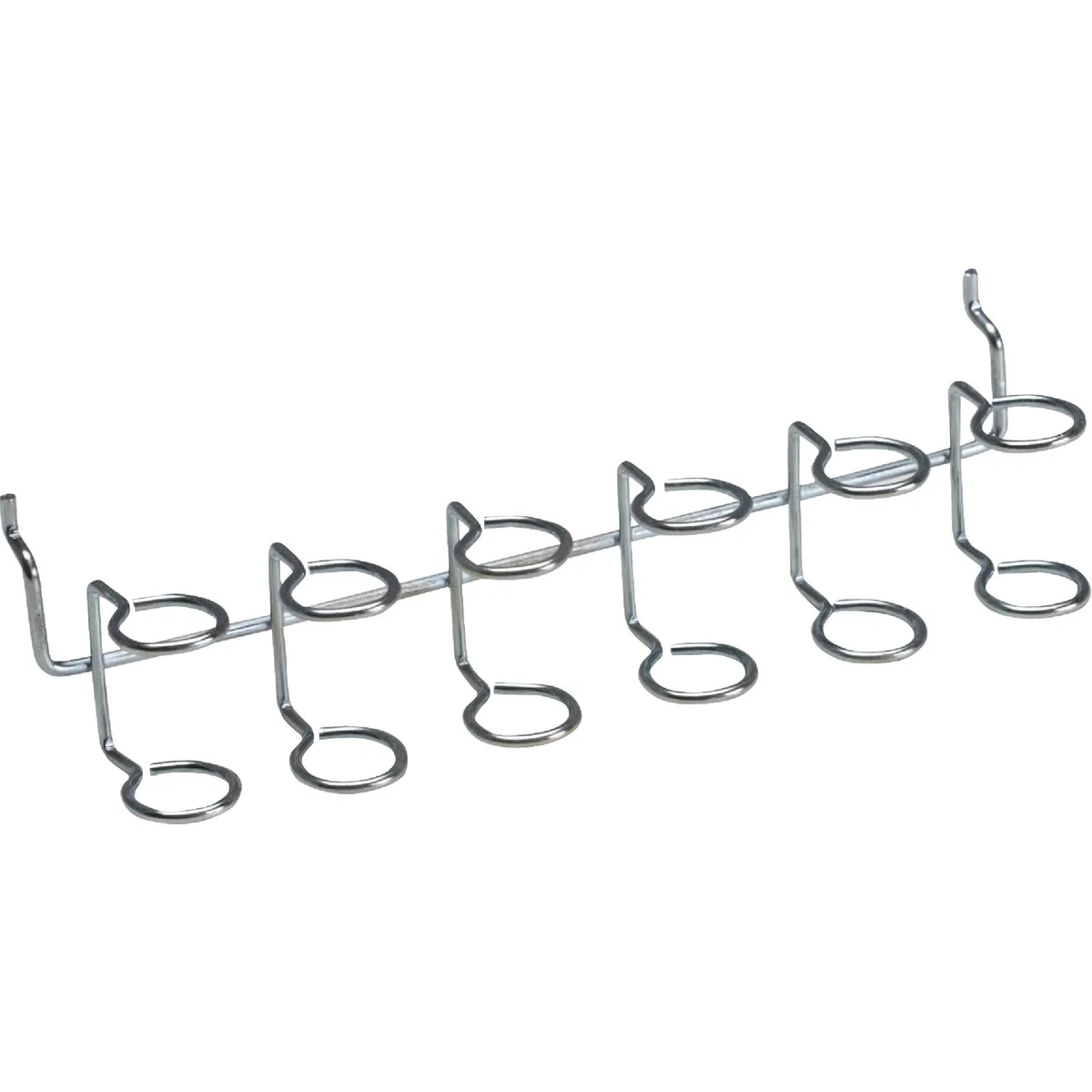 Advanced Zinc-Plated Wire 2.4 In. W. x 9.5 In. L. x 2.6 In. D. Tool Holder Hook Recyclable