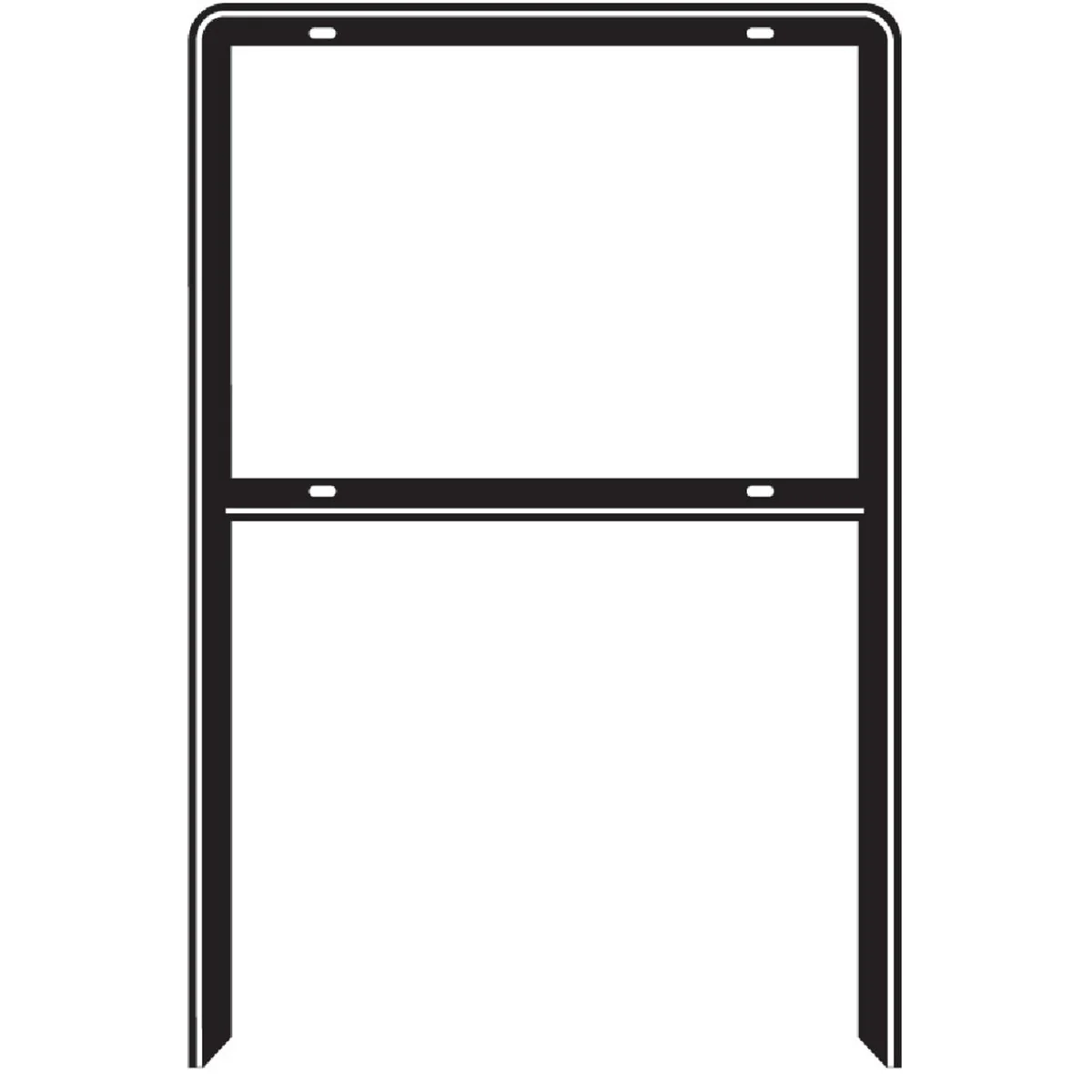Recyclable Hy-Ko Steel Heavy Duty Open Sign Frame Environmentally Friendly