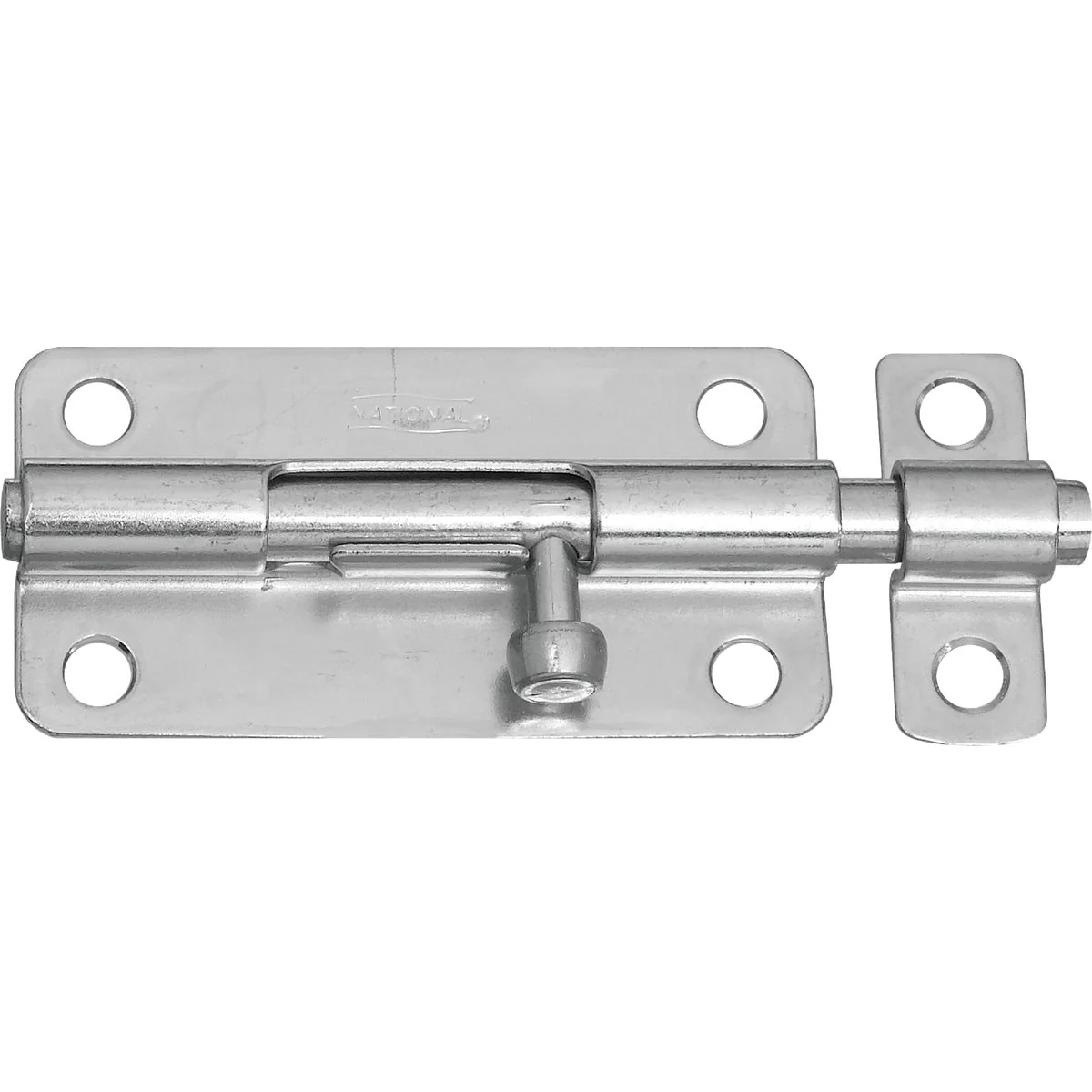 High-End National 4 In. Zinc Steel Door Barrel Bolt Luxury