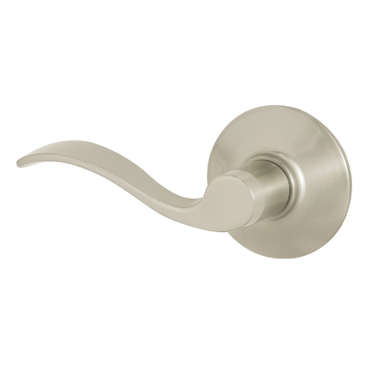 World-Class Schlage Satin Nickel Accent Passage Door Lever Sustainable
