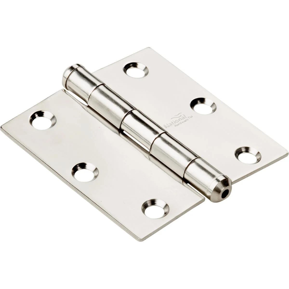 Solid National Hardware Stainless Steel Door Hinge Excellent