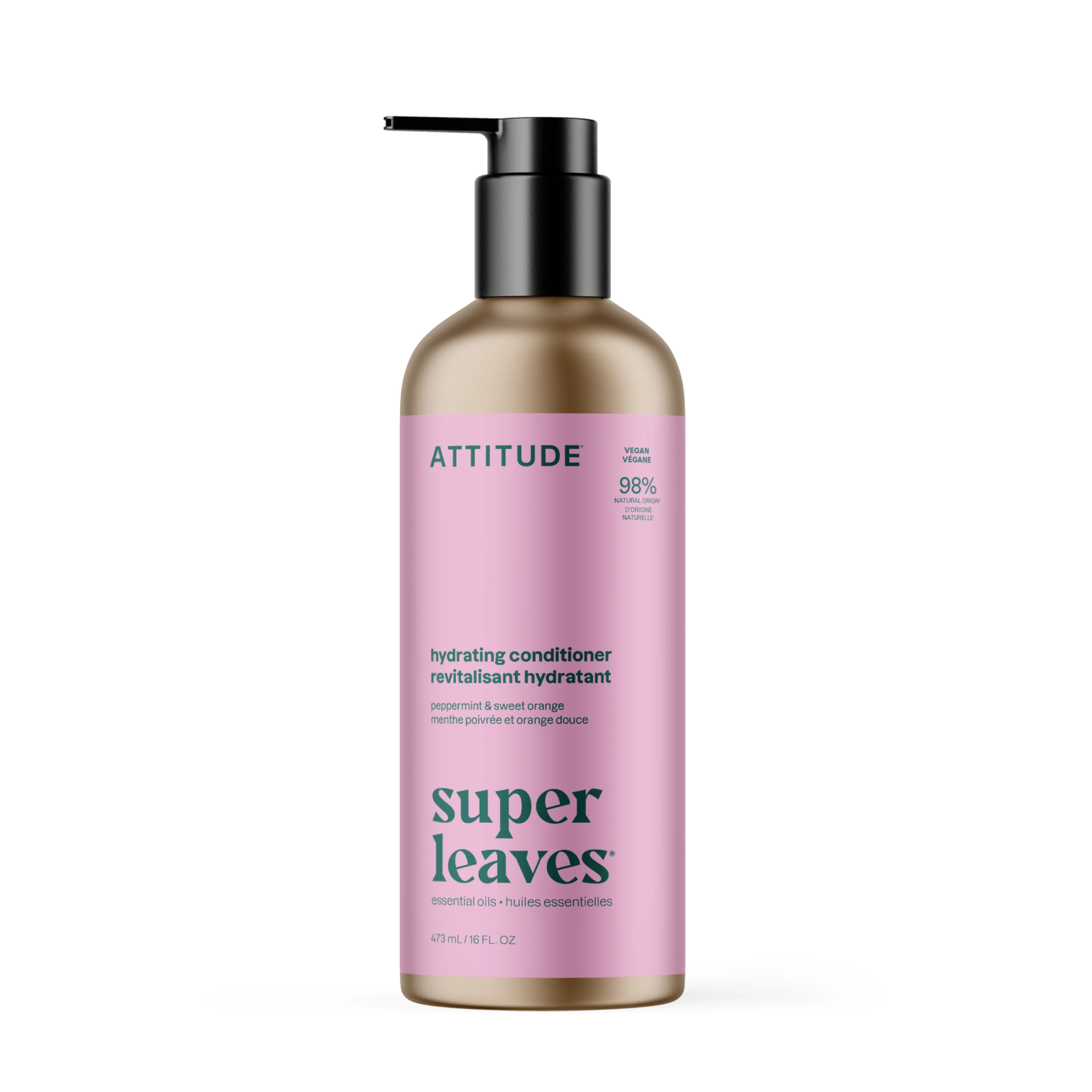 Safe ATTITUDE super leaves essential oils Conditioner Hydrating Practical