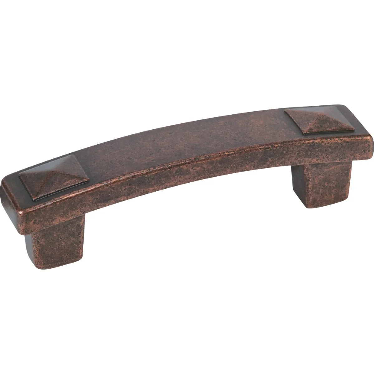 Efficient Amerock Forgings Rustic Bronze Pyramid Cabinet Pull Original Design