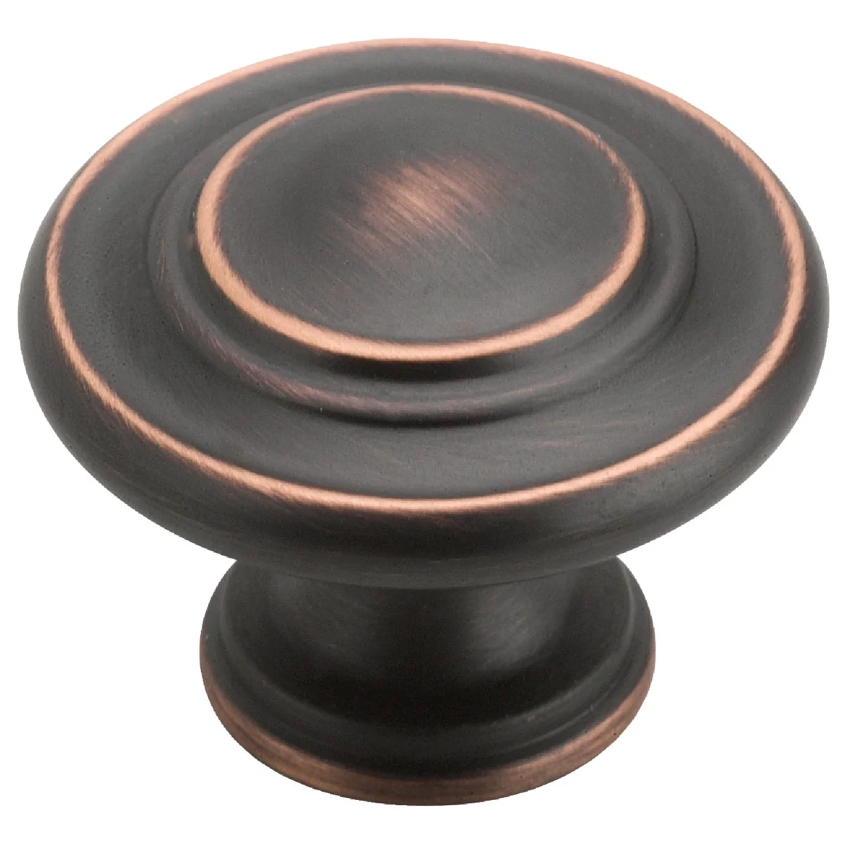 Selected Amerock Inspirations Oil Rubbed Bronze 1-3 8 In. Cabinet Knob Excellent