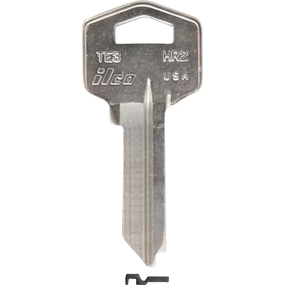 Natural ILCO Harloc Nickel Plated House Key HR2 10-Pack High-End