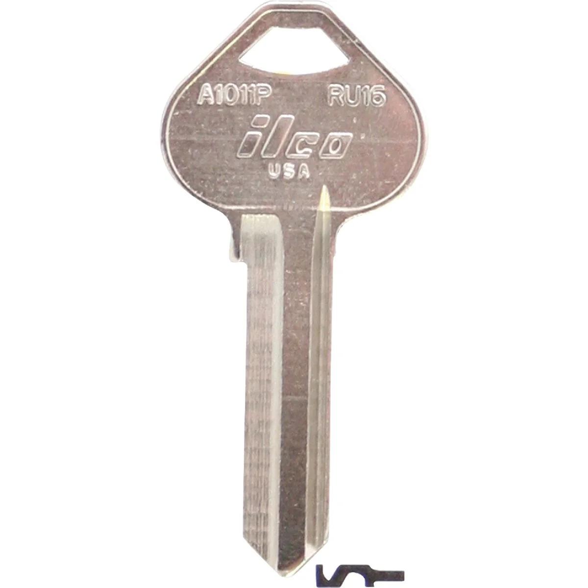 Functional ILCO Russwin Nickel Plated File Cabinet Key RU16 10-Pack Eco-Friendly