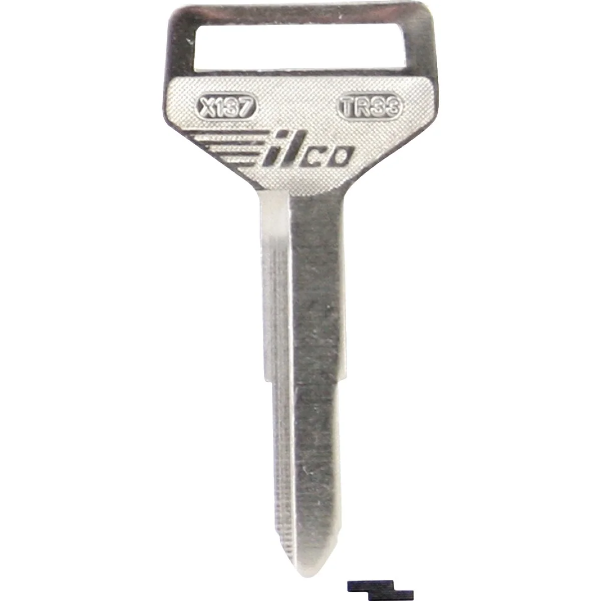 Fashionable ILCO Toyota Nickel Plated Automotive Key TR37 10-Pack Long-Lasting