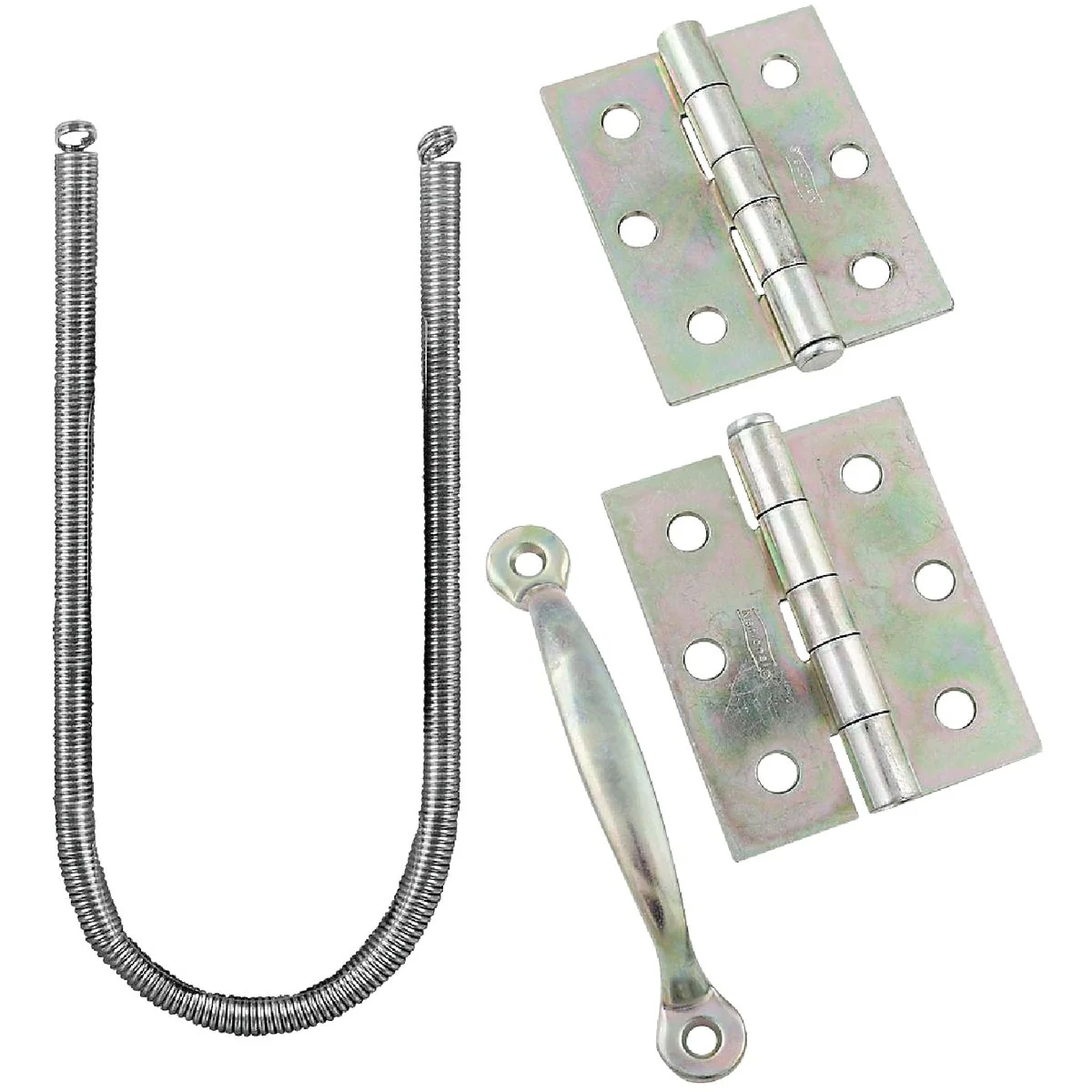 Pure National Zinc 2-Hinge Screen Door Kit Lightweight