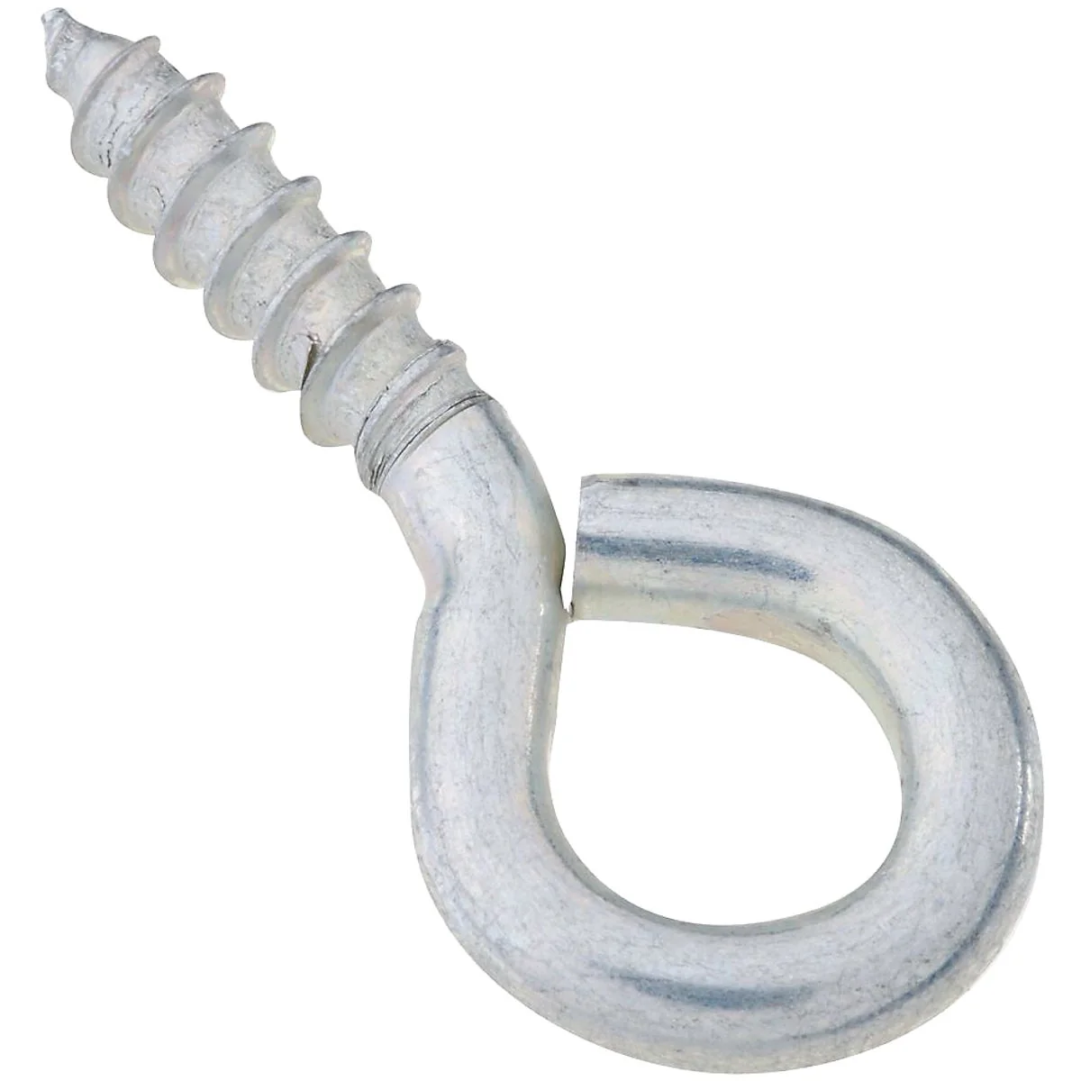 Durable National 104 Zinc Medium Screw Eye 3 Ct. Environmentally Friendly