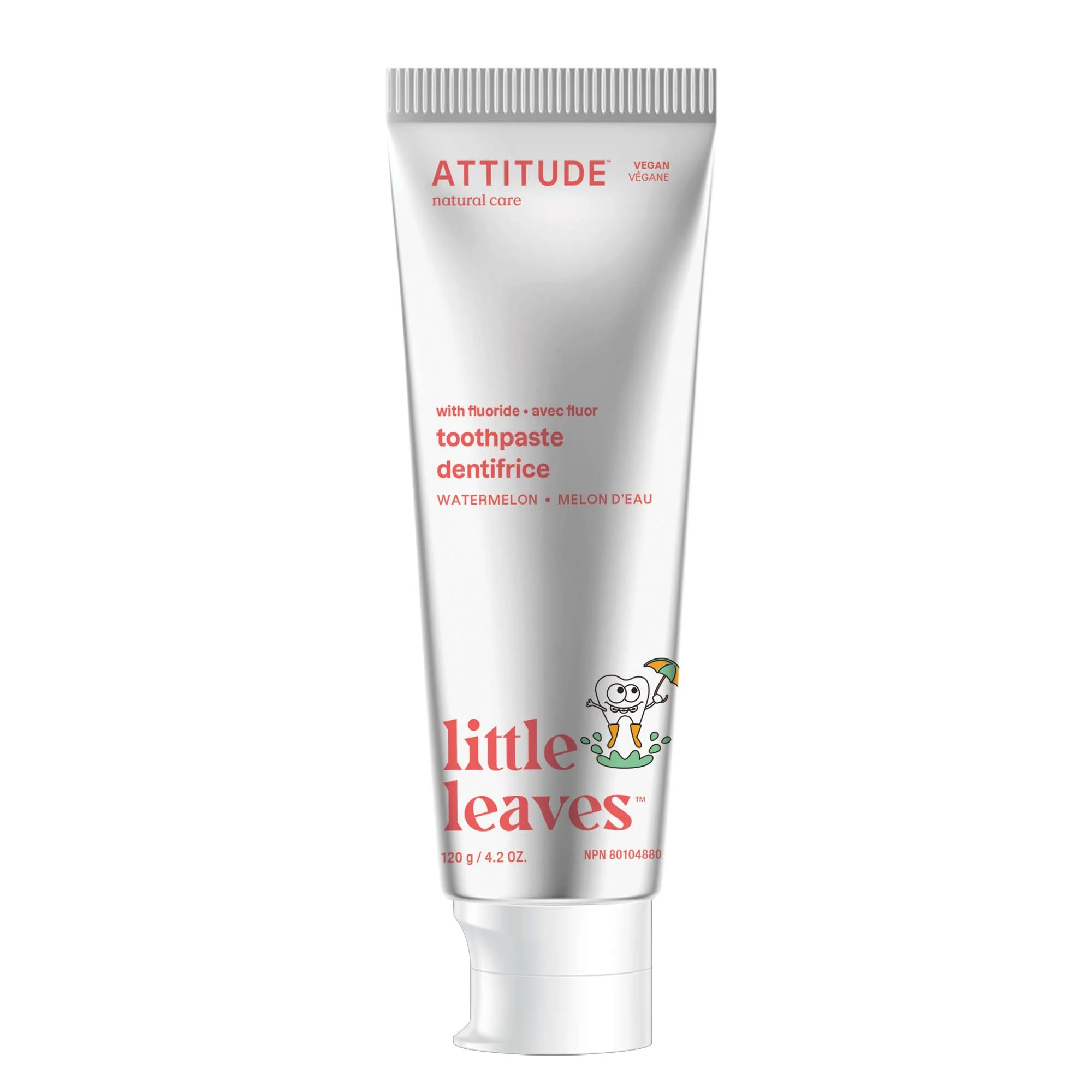 Flexible ATTITUDE little leaves Toothpaste with Fluoride Luxury