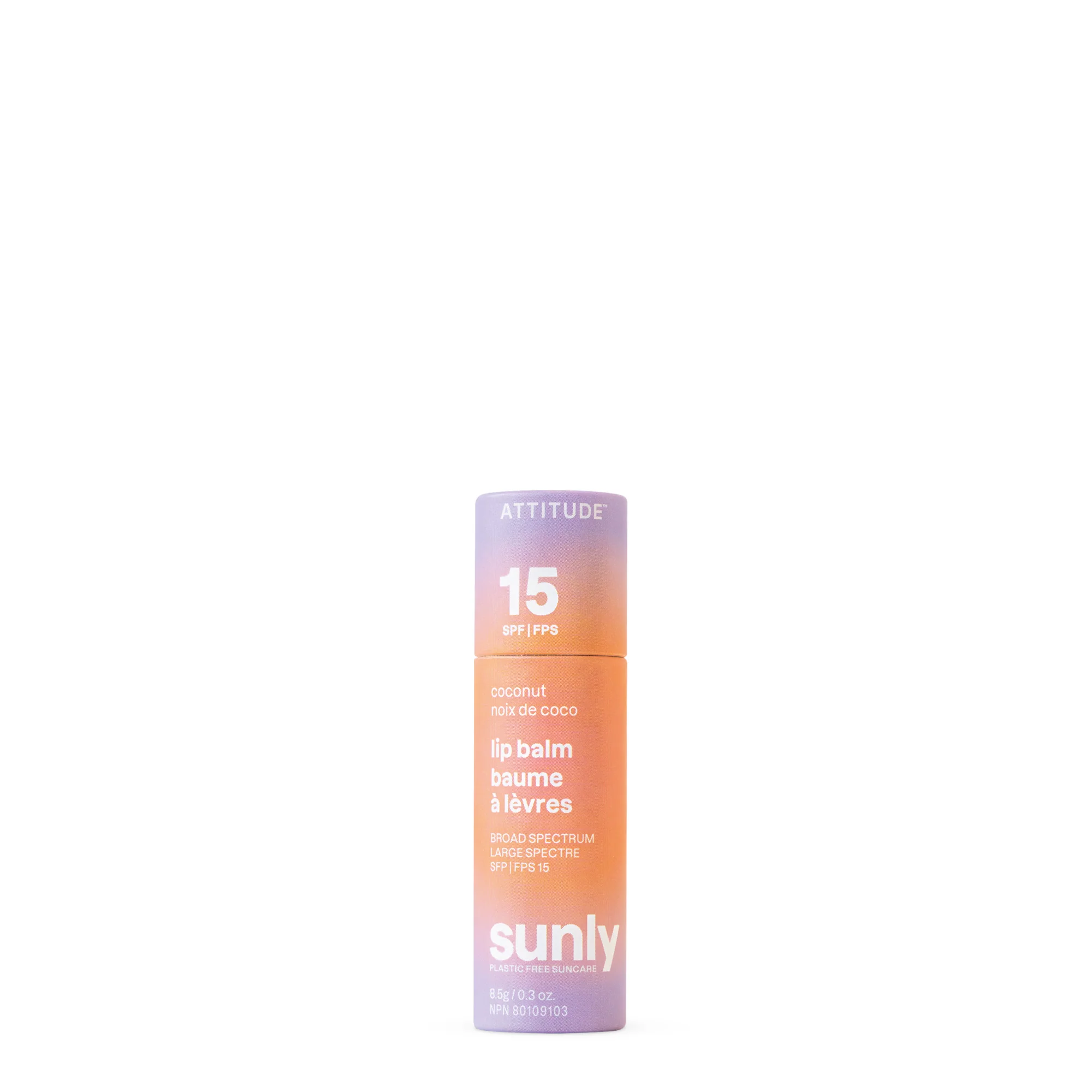 Crafted ATTITUDE Sunly Lip Balm SPF15 Advanced