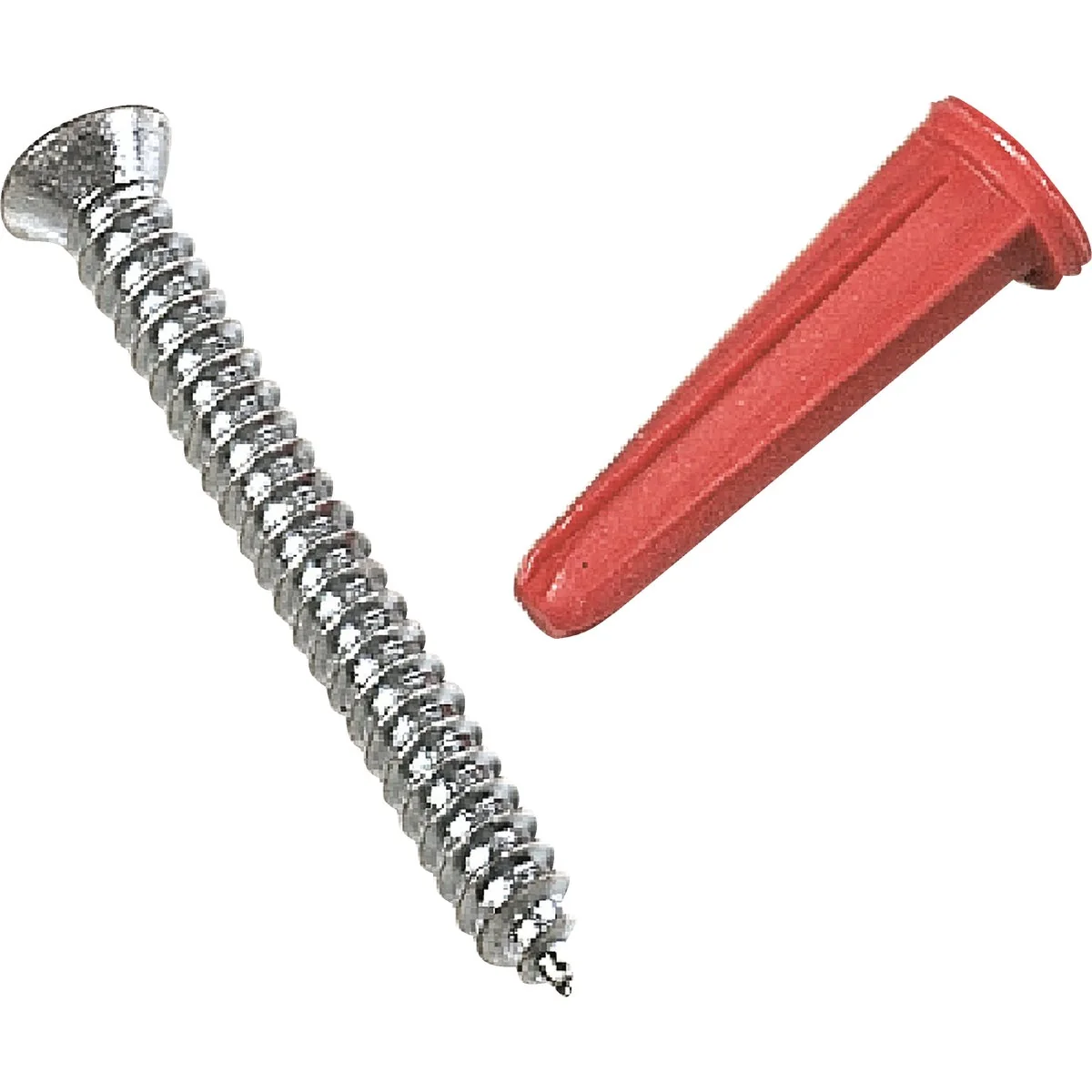 Convenient Knape Vogt 1-1 2 In. Brass Standards Screw Anchor Set 6-Count Fast