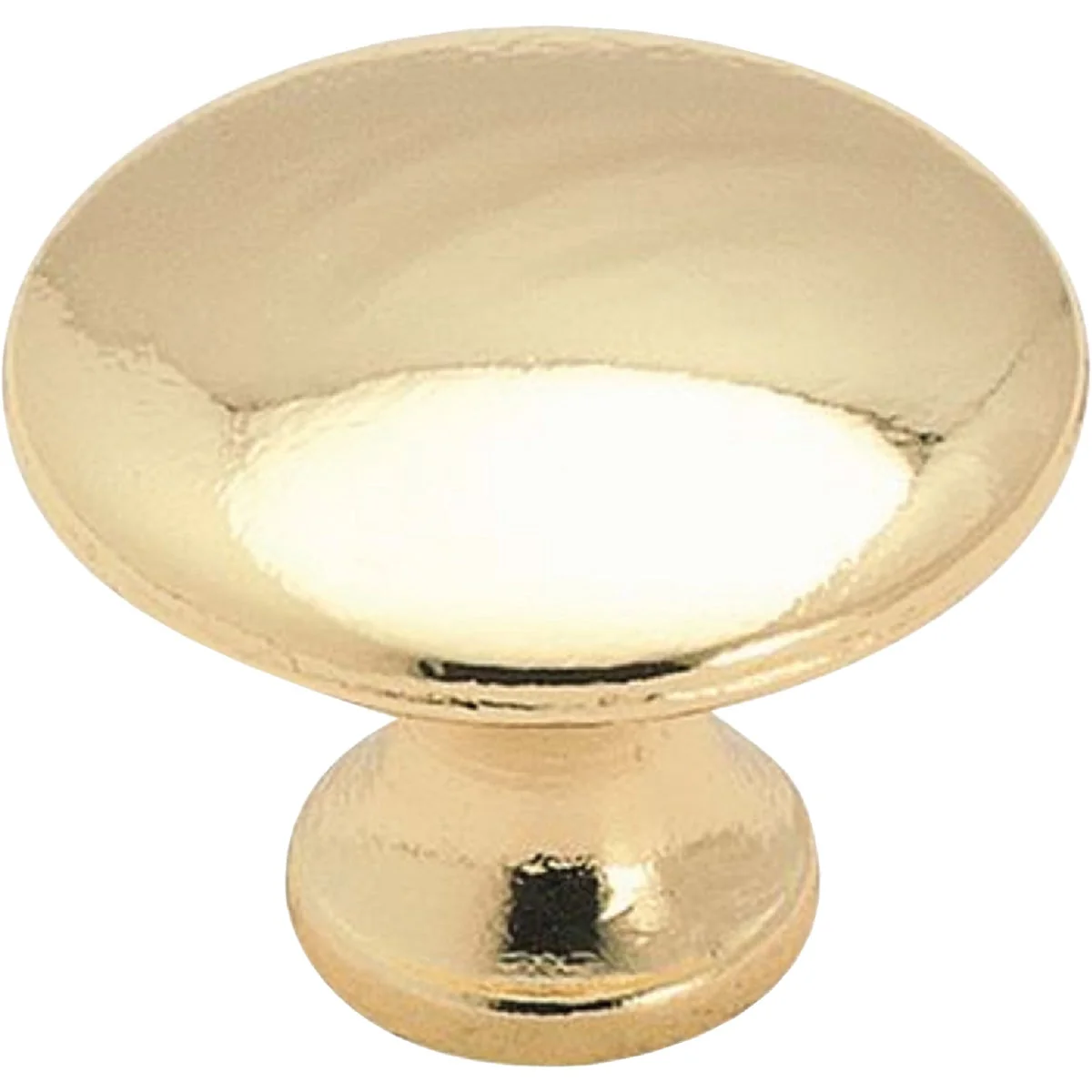 Dependable Amerock Allison Polished Brass 1-1 4 In. Cabinet Knob Convenient