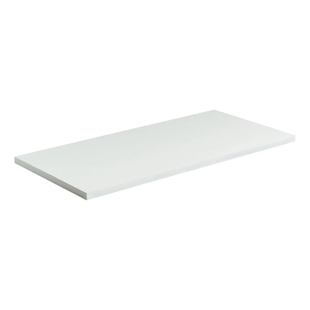 Casual Knape Vogt 12 In. x 24 In. White All-Purpose Shelf Dependable