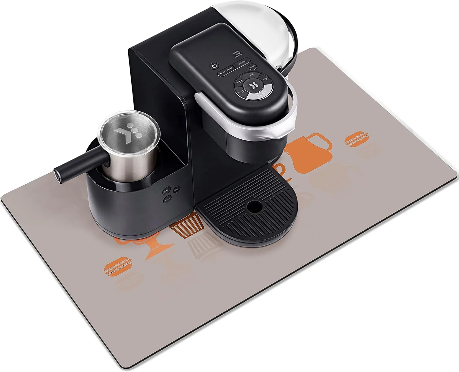 Comfortable Golener Thick Counter Protector Absorbent Coffee Machine Spill Mat Coffee Machine protector Desk protector Prevent Moving Enhanced