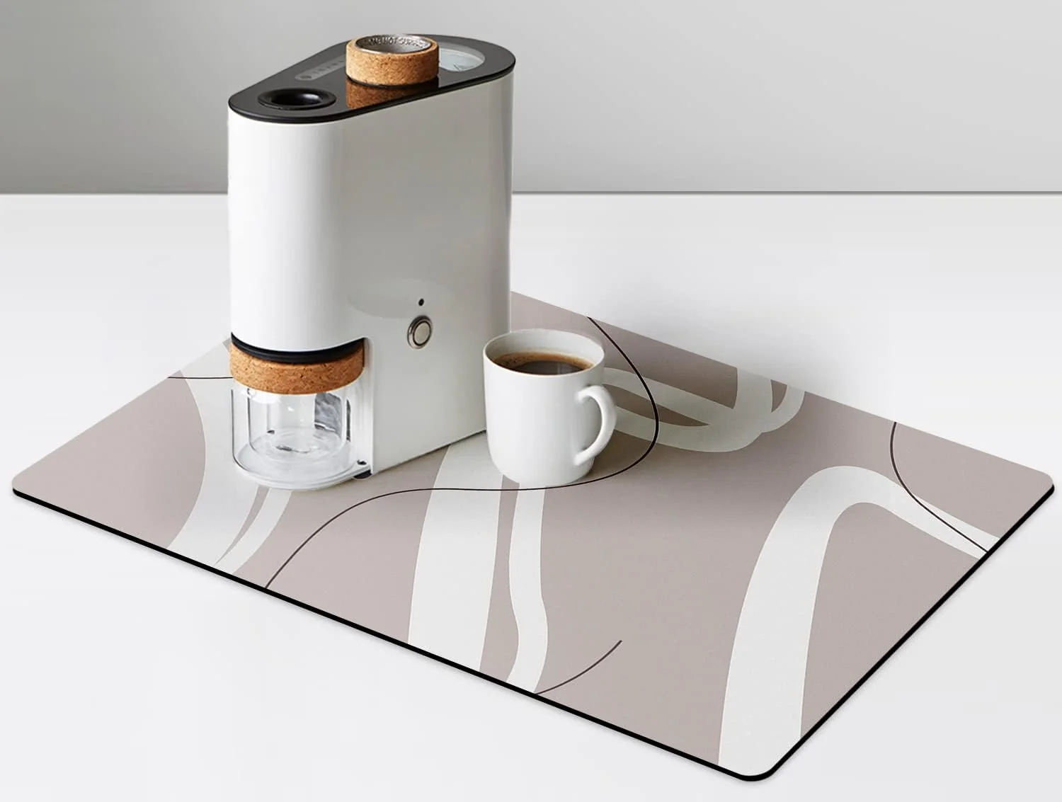 Official Golener Bar Mat Spill Mat Counter Protector Absorbent Coffee Maker Spill Mat Under Espresso Maker rug Environmentally Friendly