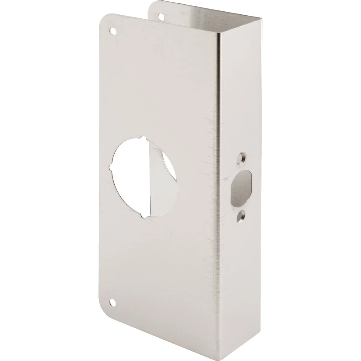 Effective Defender Security 1-3 4 In. x 2-3 8 In. Stainless Steel Door Reinforcer Specialty