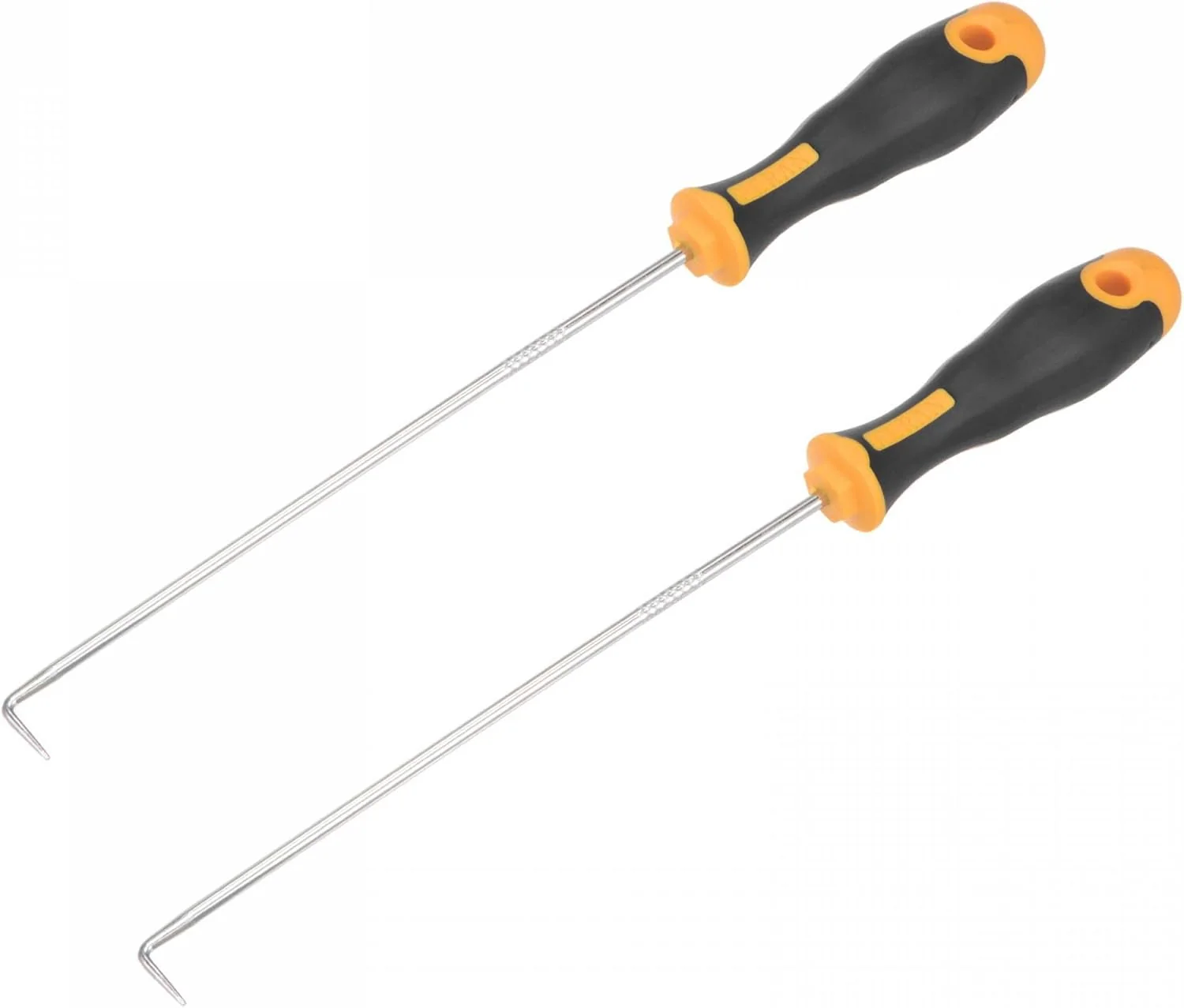 Recyclable uxcell 90 Degree Pick Hook 9.84 Puller Remover Removal Tool for Oil Seal O-rings Gasket Hose 2Pcs Consistent