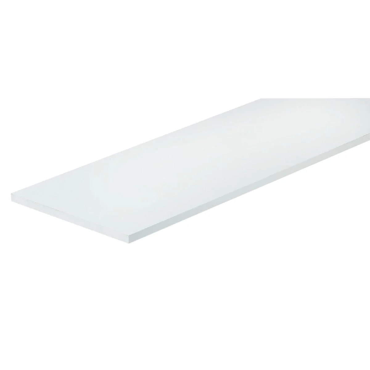 Exceptional Knape Vogt 12 In. x 48 In. White All-Purpose Shelf Functional