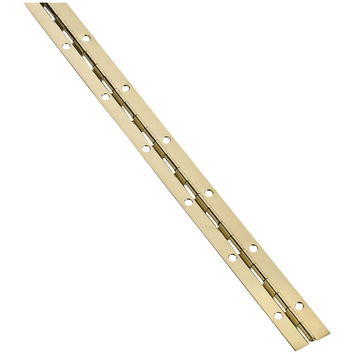 Traditional National Steel 1-1 16 In. x 48 In. Bright Brass Continuous Hinge Minimalist