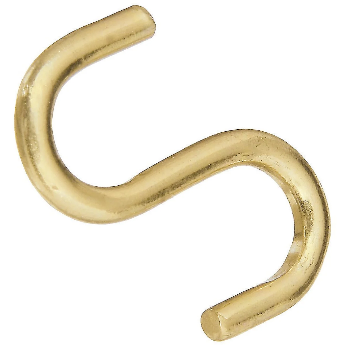 High-Performance National 1 In. Brass Heavy Open S Hook 3 Ct. Safe