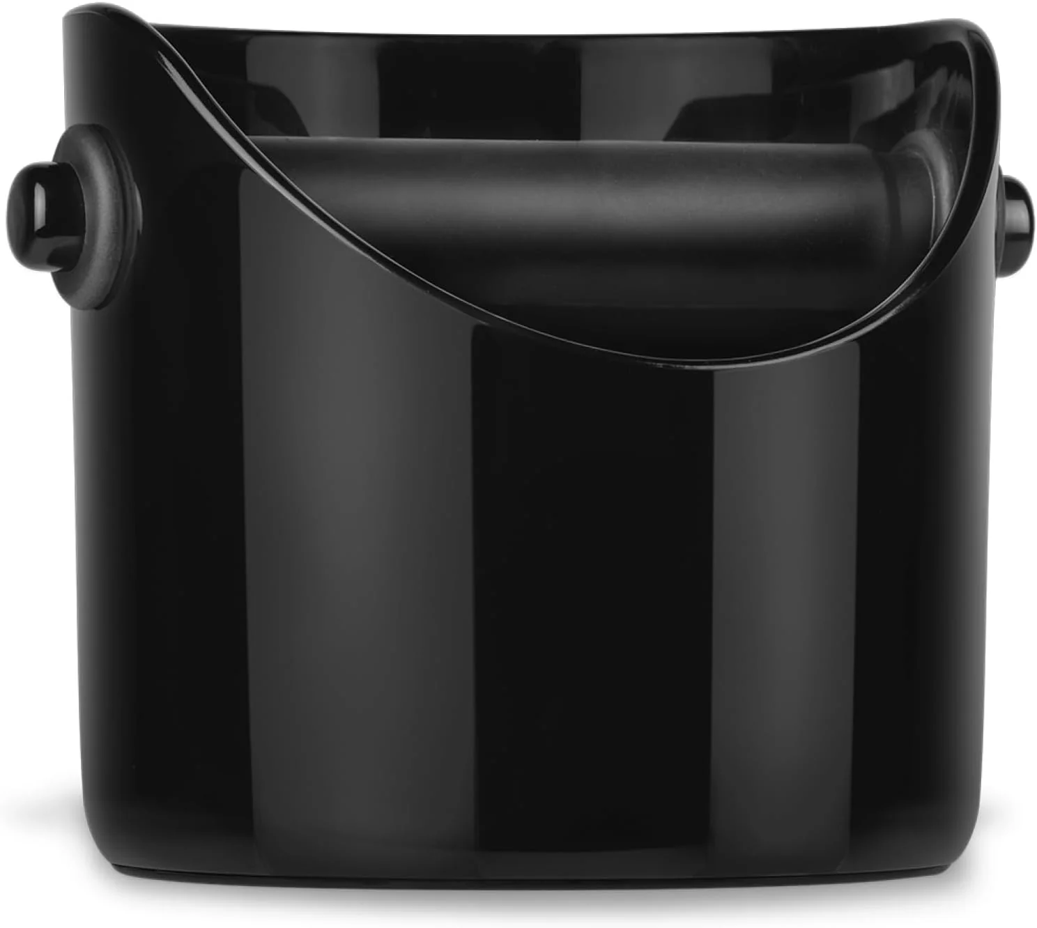 Official Dreamfarm Big Grindenstèin Sturdy Compact Modern Space-Saving Espresso Coffee Grind Knock Box -Black High-End