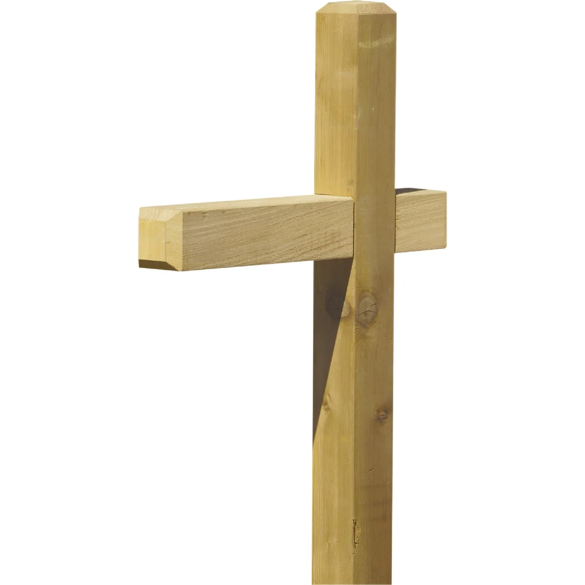 Authentic Universal Forest Products Dog Ear Southern Yellow Pine Treated Mailbox Post Classic