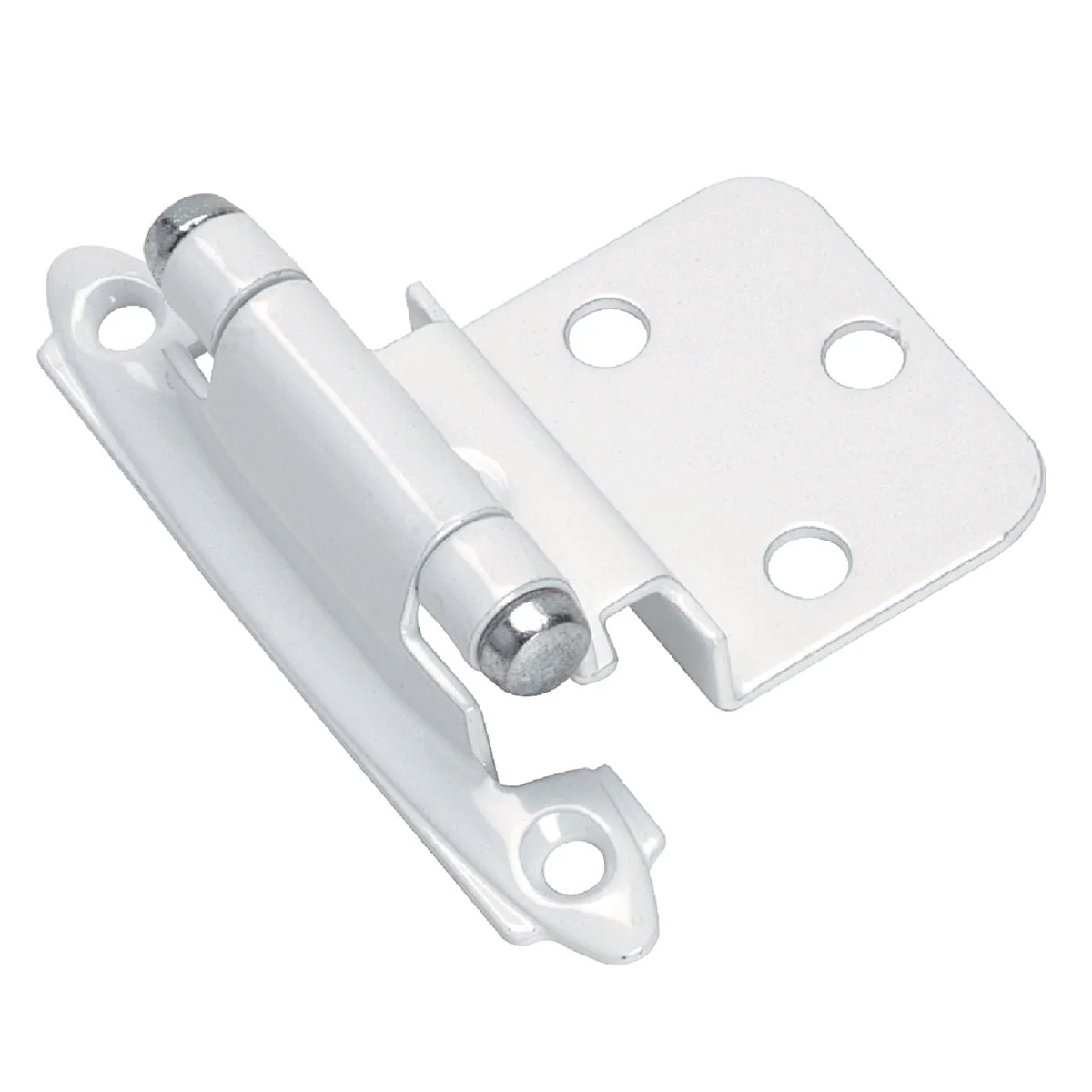 Official Amerock White 3 8 In. Self-Closing Inset Hinge 2-Pack Healthy