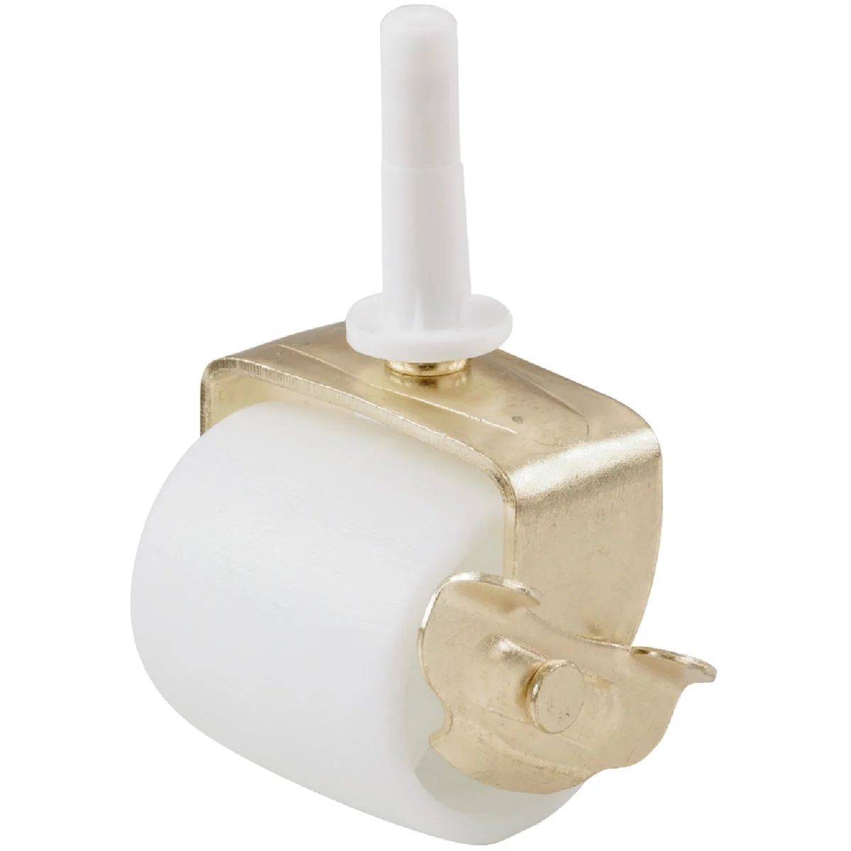 Versatile Do it 2-1 8 In. Plastic Bed Stem Caster with Brake 2-Pack World-Class