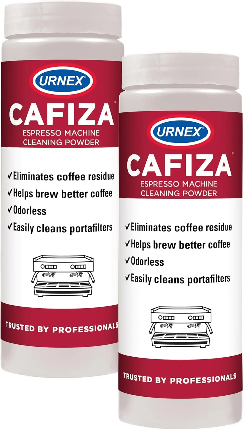 Breathable Urnex Cafiza Professional Espresso Machine Cleaning Powder 566 grams 2 Pack – Made in USA Fine