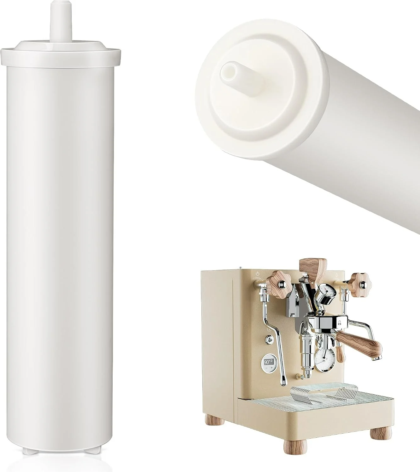 Modern Qualirey 1 Pack 70L Cationic Resin Filter Compatible with LELIT PLA930M Verified