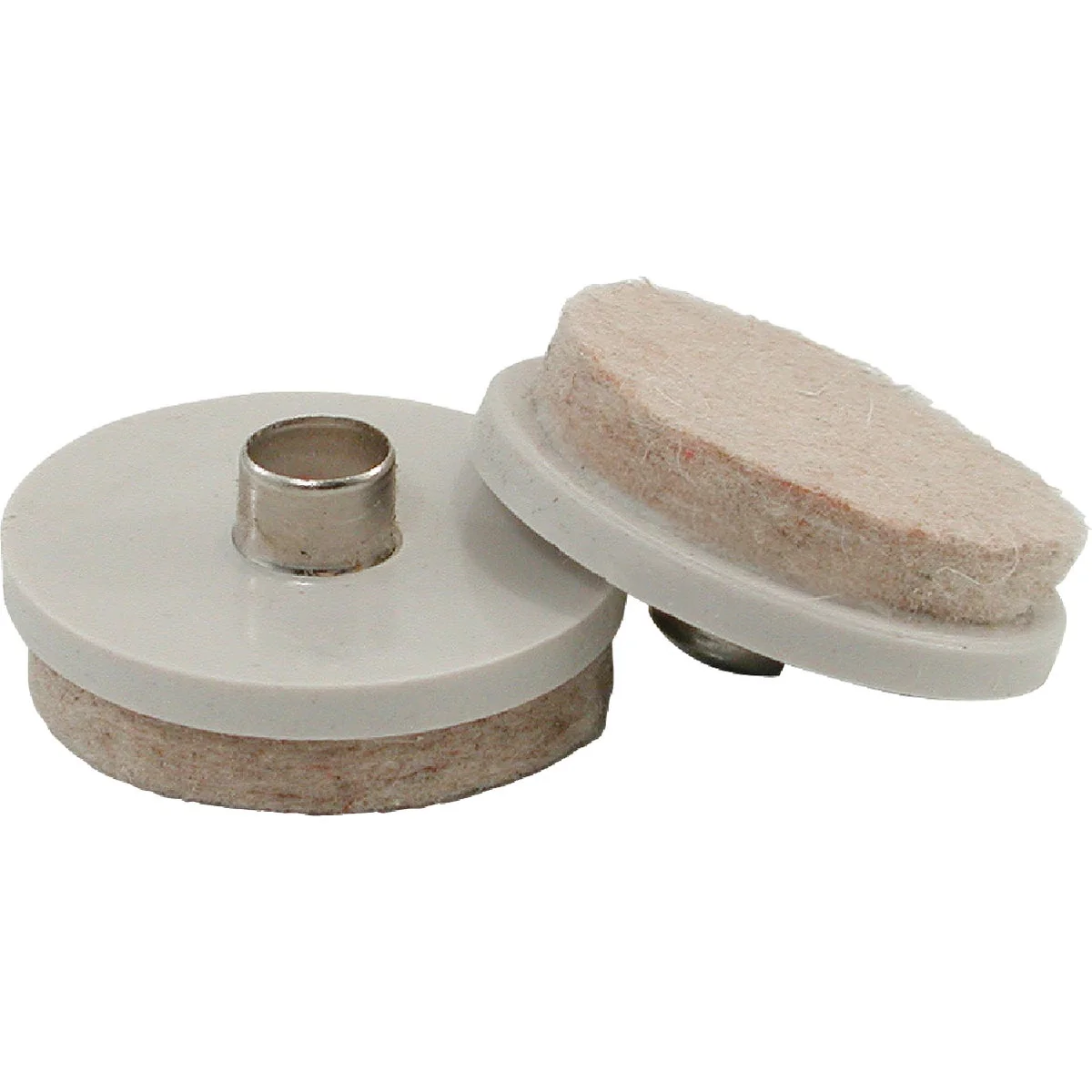 First-Class Do it 1-1 2 In. Round Nail on Furniture Glide 4-Pack Recyclable