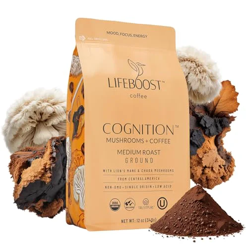 Soft Cognition Focus Coffee for Calm Energy 12 Ounce Casual