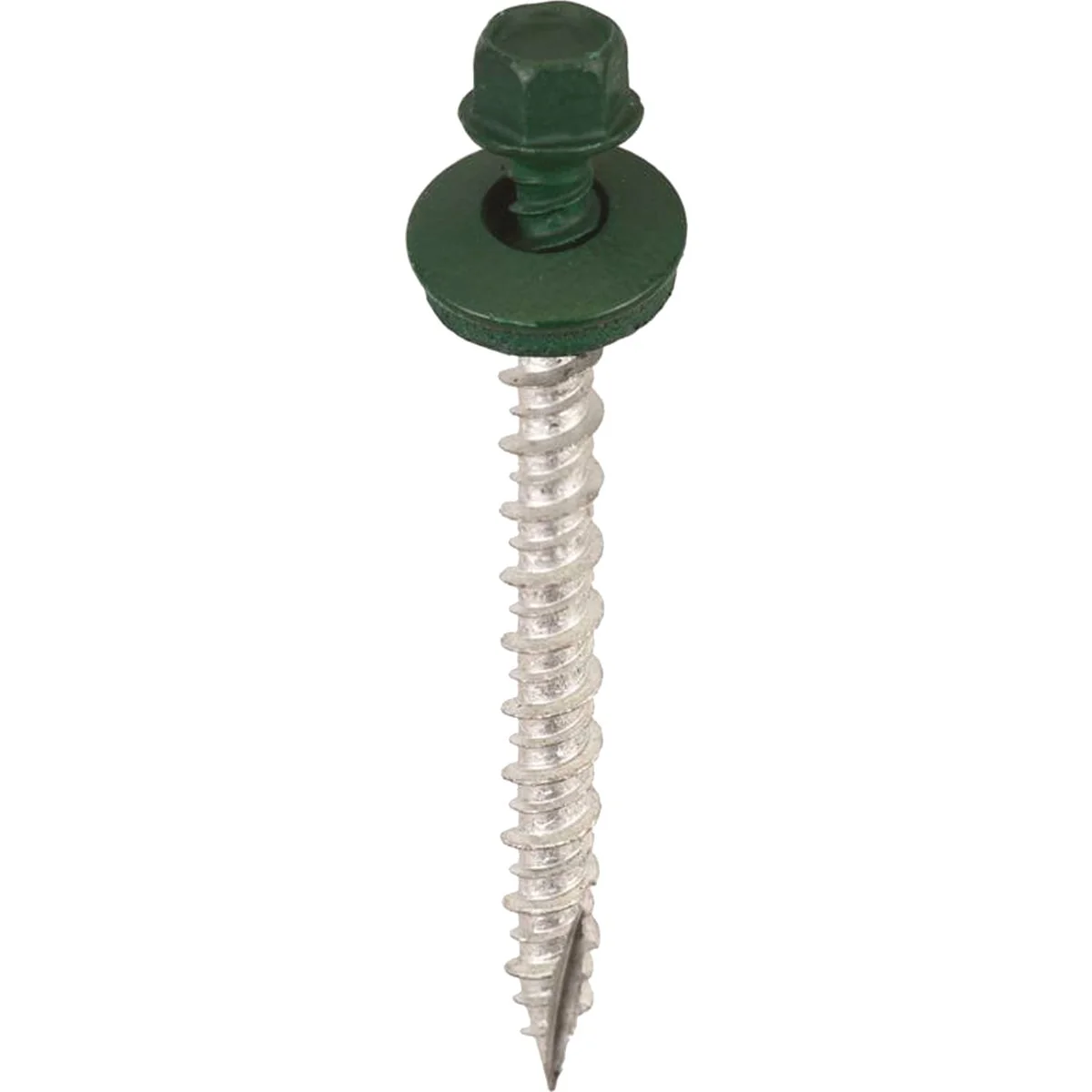 Efficient Acorn International 2 In. Washered Forest Green Framing Screw 250 Ct. Clean