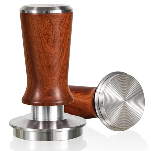 Prestigious Spring Loaded Espresso Hand Tamper Fits 58mm Standard Portafilter Breathable