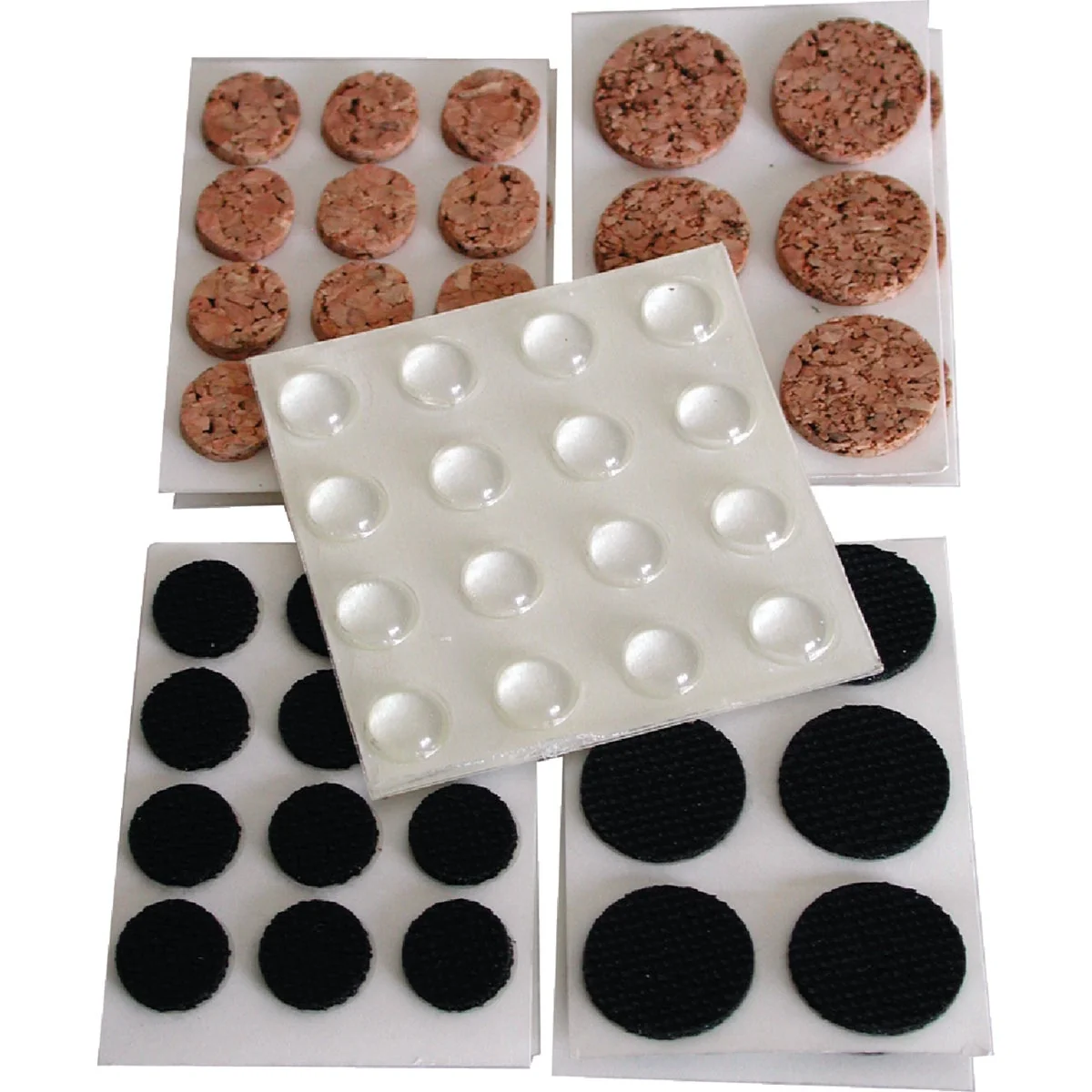 Excellent Do it Round Surface Guard Pad Assortment 27-Count Prestigious