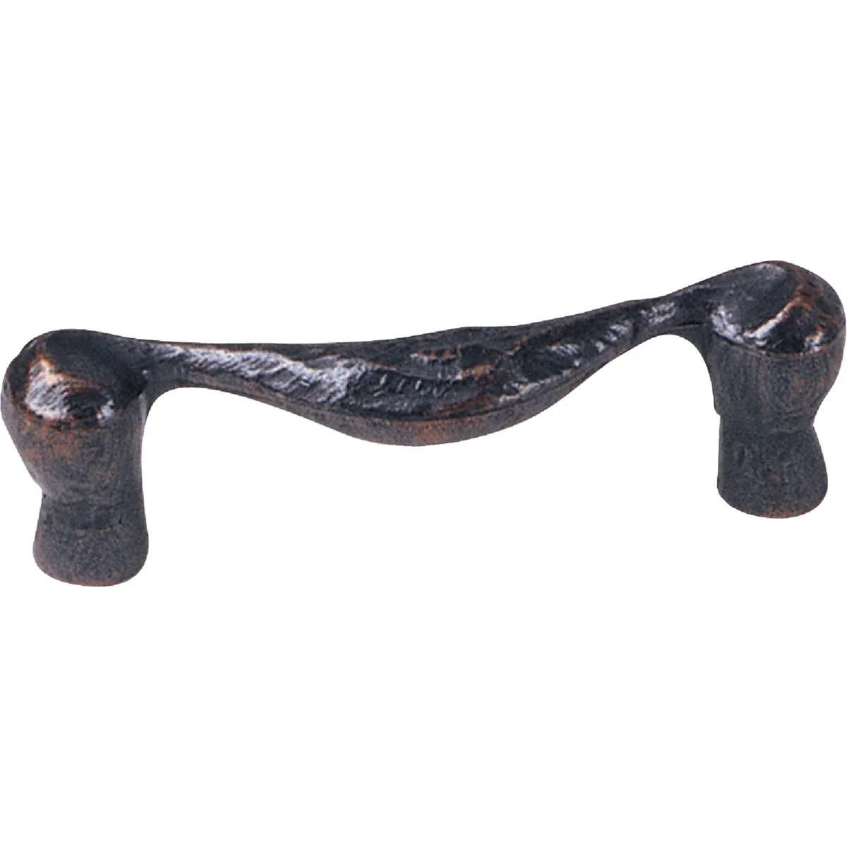 Sustainable Laurey Rustica Nova 3 In. Center-To-Center Patine Cabinet Pull Functional