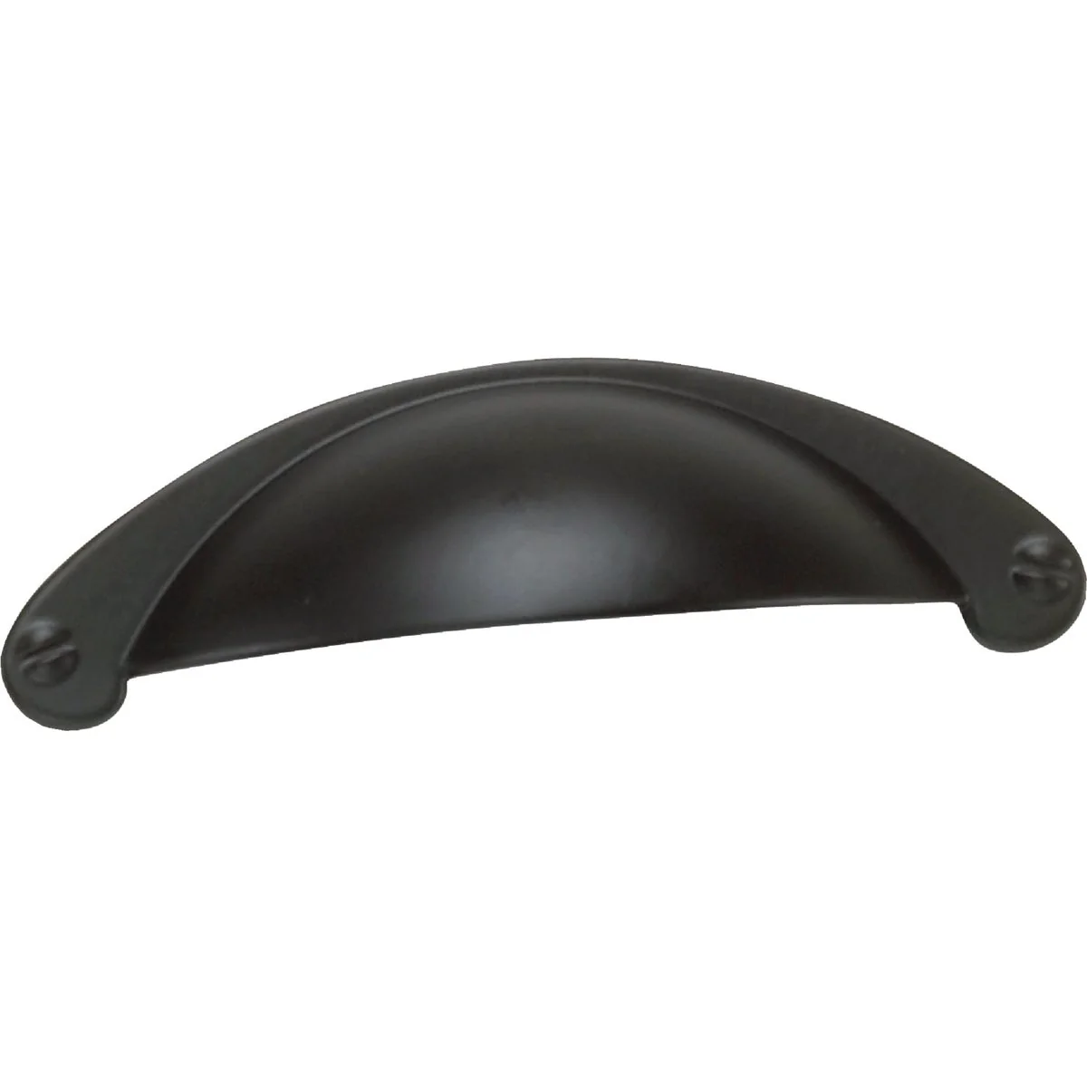 Smart Laurey Nantucket 2-1 2 In. Center-To-Center Oil Rubbed Bronze Cup Cabinet Pull Durable