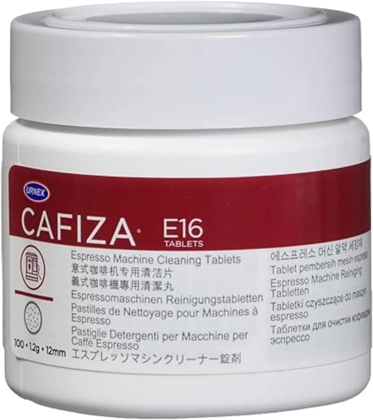 User-Friendly Urnex Cafiza Espresso Machine Cleaning Tablets – 100 Count – Professional Espresso Machine Cleaner Barista Use Solid