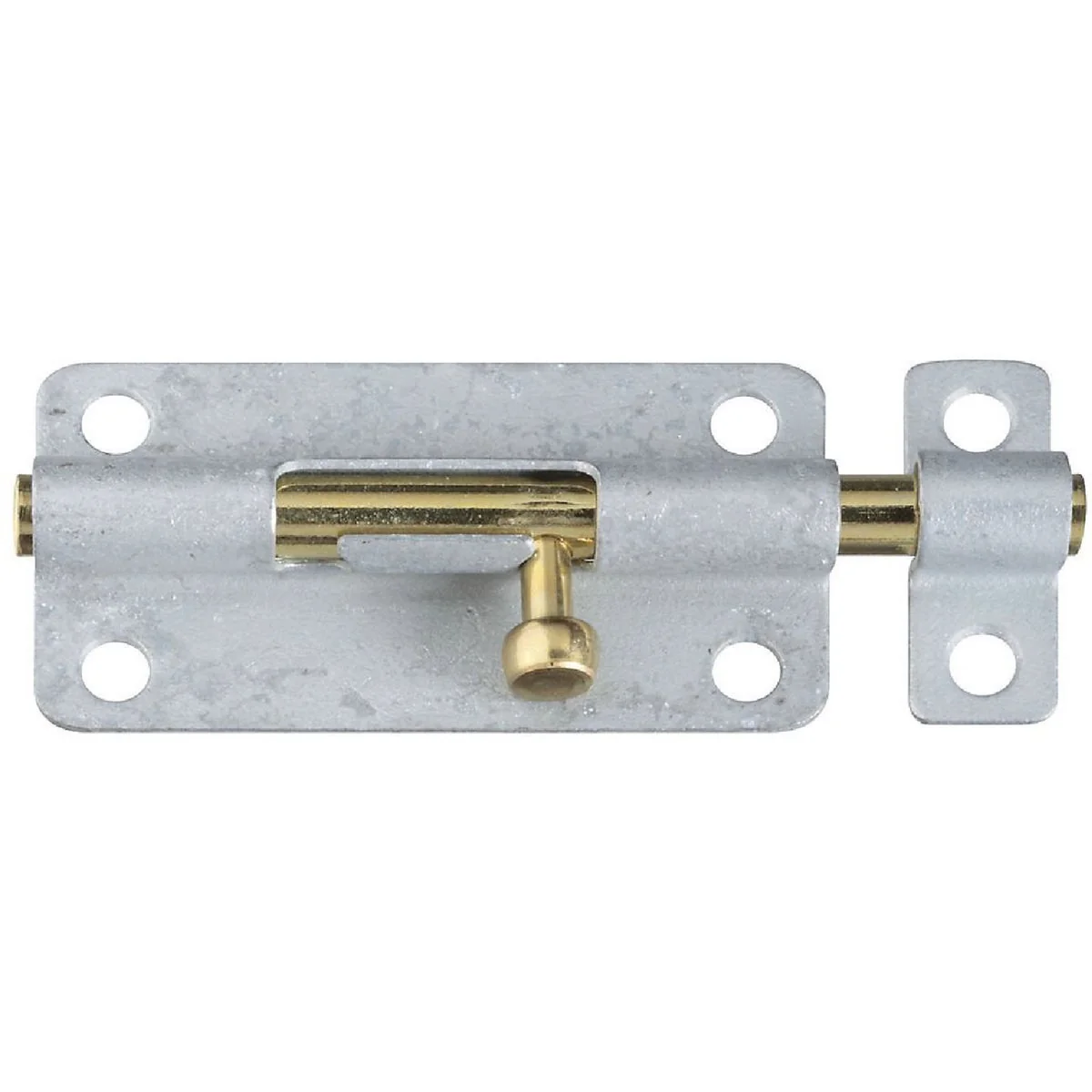 Original Design National 4 In. Galvanized Steel Door Barrel Bolt Casual