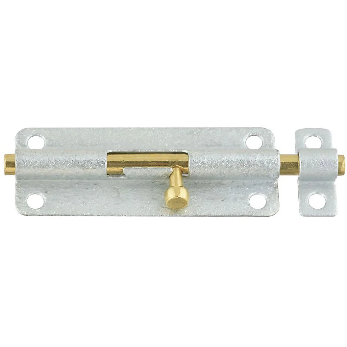 Elite National 5 In. Galvanized Steel Door Barrel Bolt Optimized
