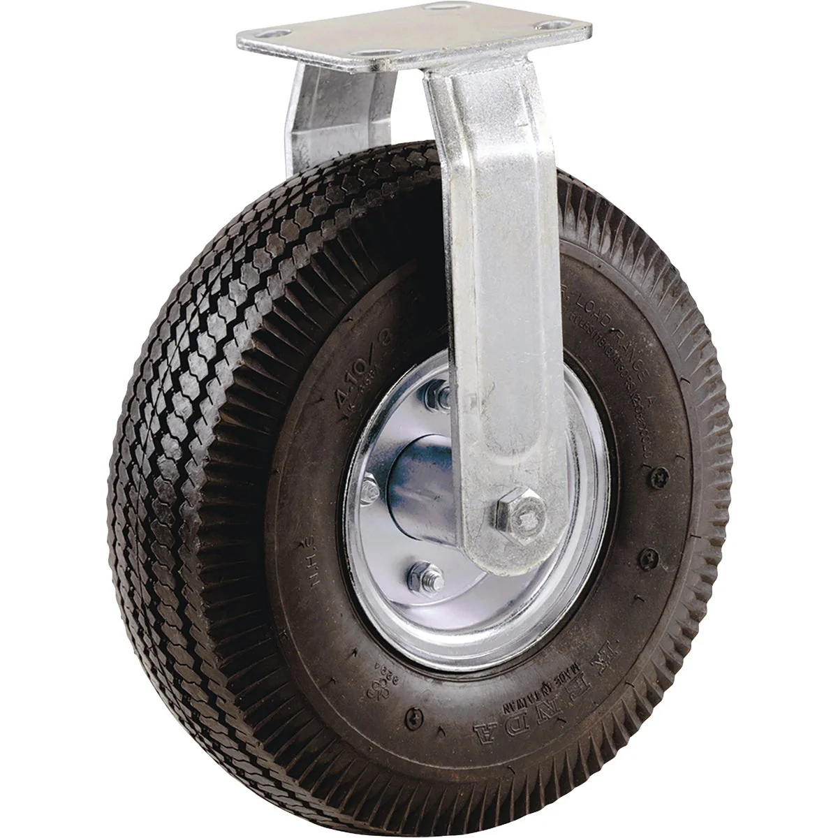 Responsible Shepherd 10 In. Pneumatic Rigid Plate Caster Casual