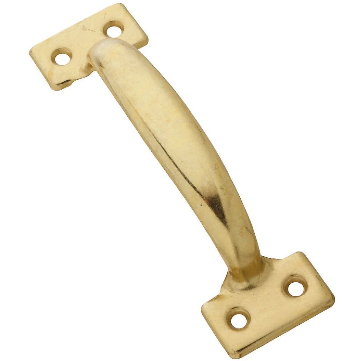 Versatile National 6-1 2 In. Brass Utility Door Pull Soft