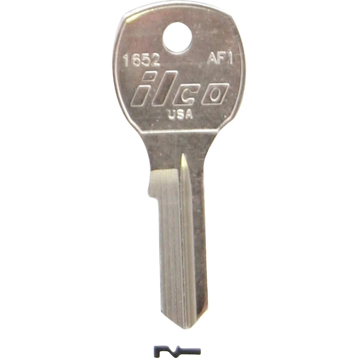 Responsible ILCO Florence Nickel Plated House Key AF1 10-Pack High-Quality