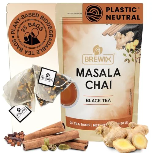 Effective Masala Chai Tea Bags 25 Count Premium