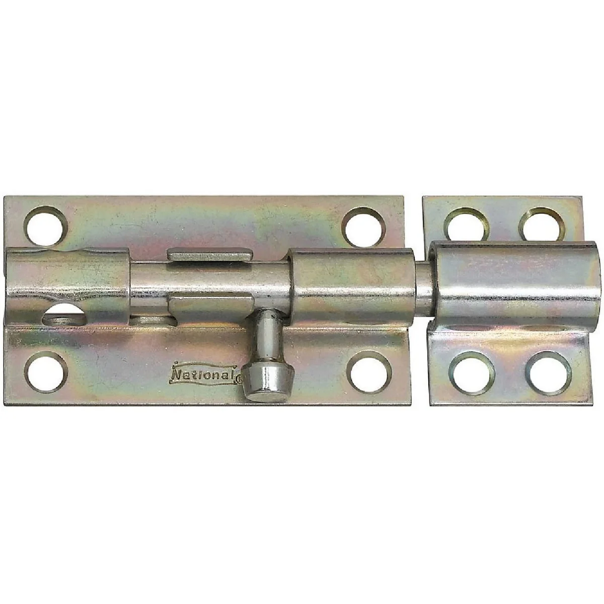 Premium National 4 In. Zinc Heavy Barrel Bolt Sustainable