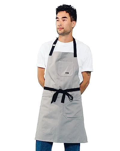 Classic Daily Cotton Kitchen Apron for Cooking Trendy